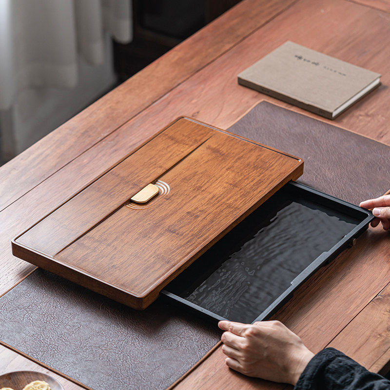Bandeja de chá de bambu robust - Bamboo Tea Tray avaliação e preço