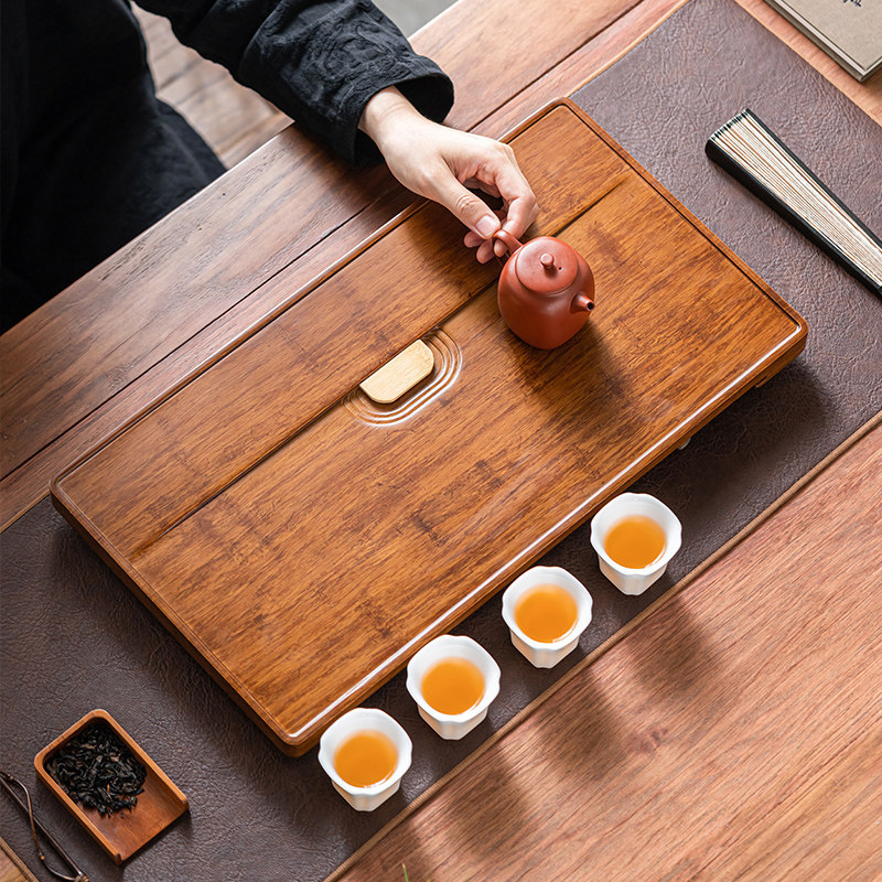 Bandeja de chá de bambu robust - Bamboo Tea Tray avaliação e preço