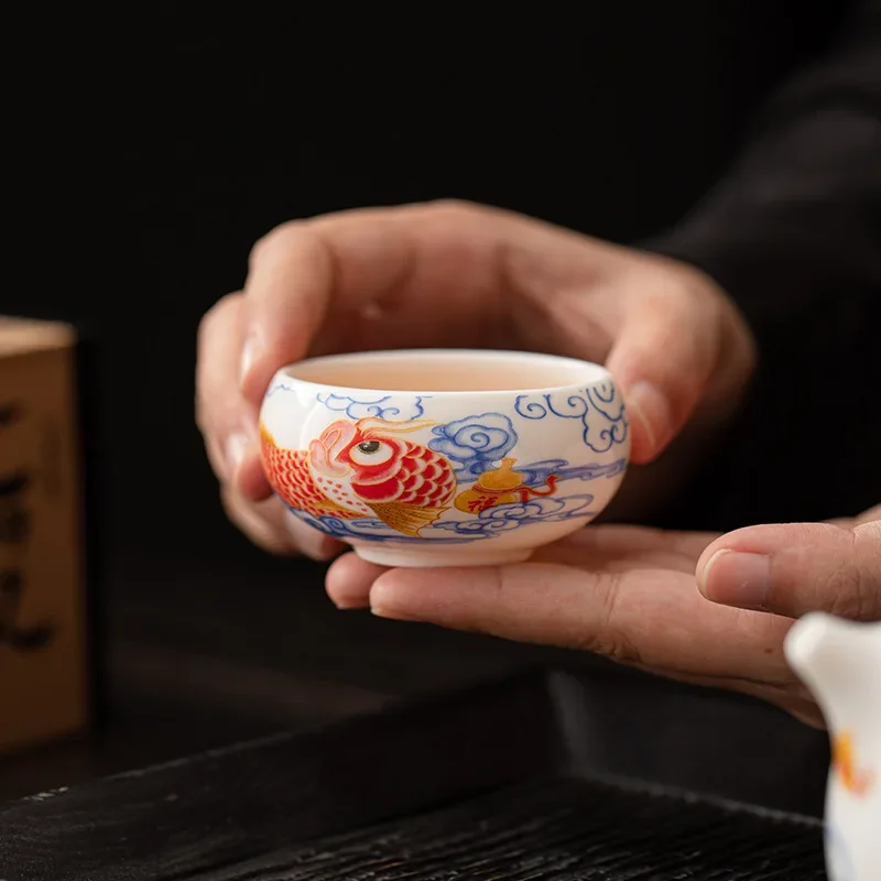 1PC Xícara de Chá de Porcelana - Gongfu Tea Set avaliação e preço