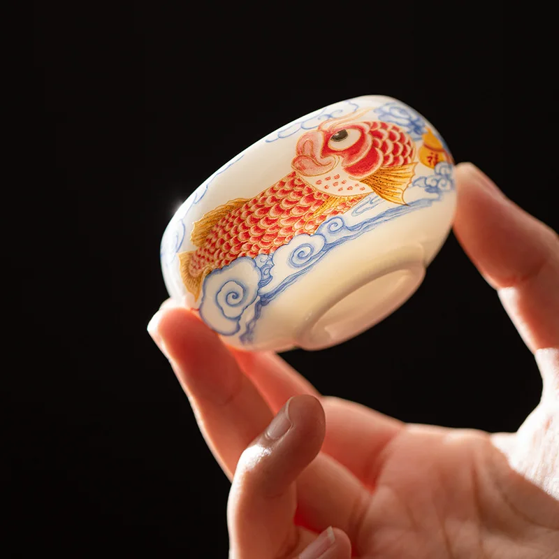 1PC Xícara de Chá de Porcelana - Gongfu Tea Set avaliação e preço