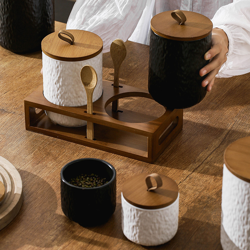 Recipiente de cerâmica para ar - Canister Coffee Sugar Tea avaliação e preço