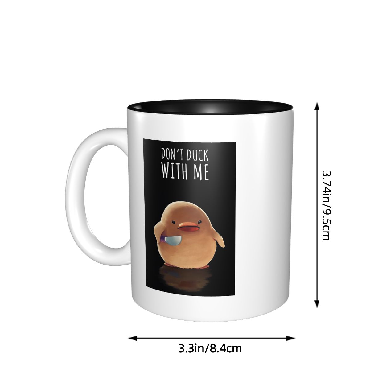 Caneca de Cerâmica Engraçada ' - Coffee Tea You And Me avaliação e preço
