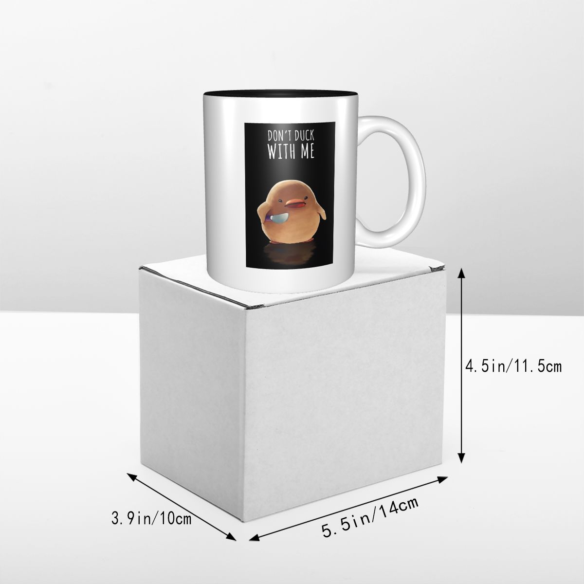 Caneca de Cerâmica Engraçada ' - Coffee Tea You And Me avaliação e preço