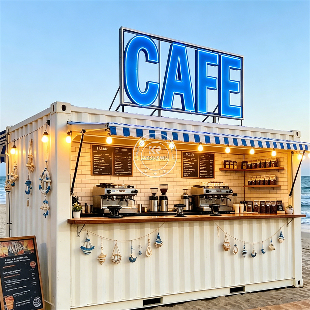 Caminhão Container Móvel para  - Coffee Tea Kiosk avaliação e preço