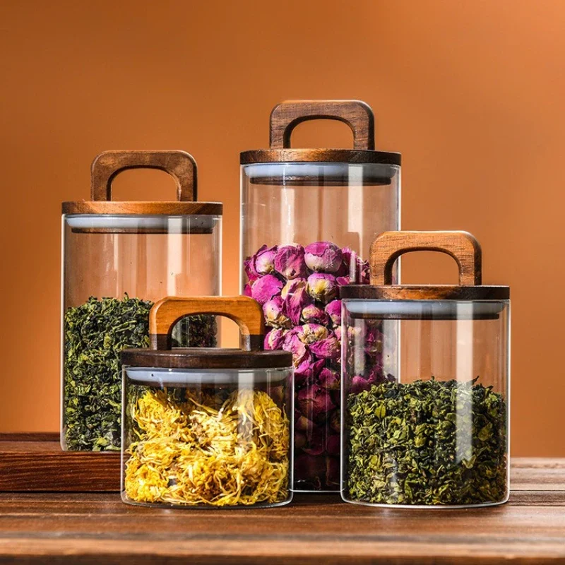 Frasco de vidro transparente c - Canister Coffee Sugar Tea avaliação e preço
