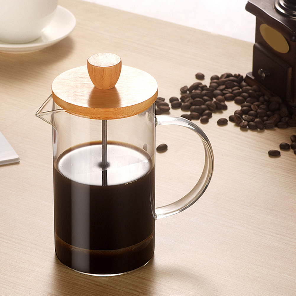 Pote de prensa de filtro franc - French Press Glass avaliação e preço