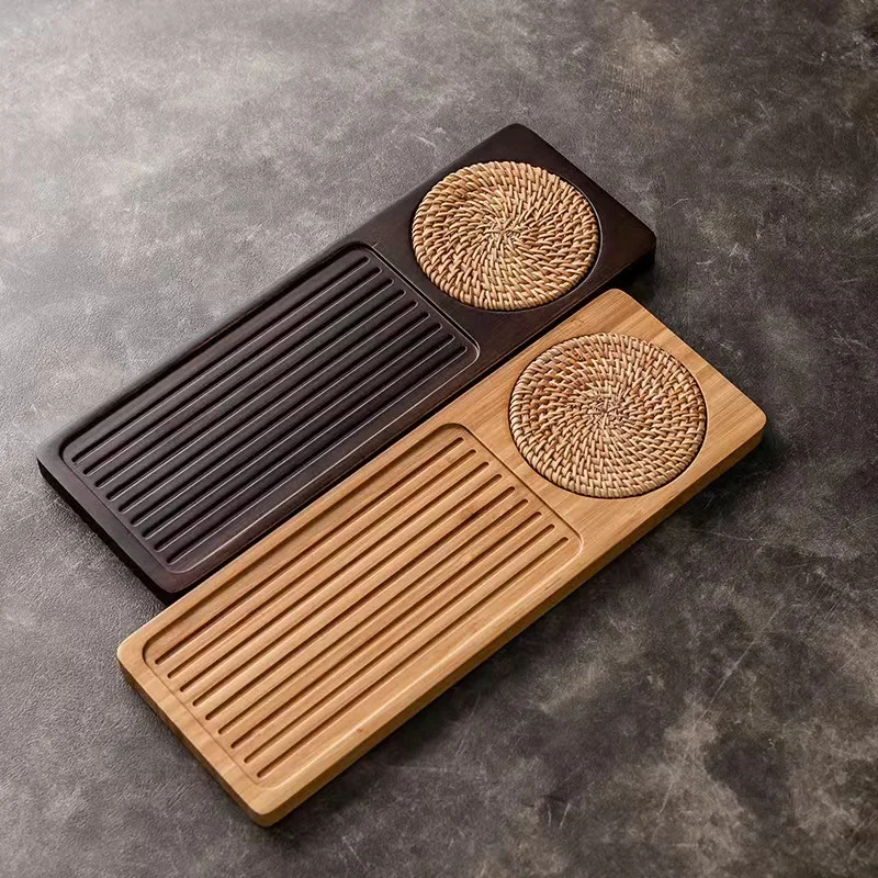 Bandeja de Chá de Bambu Dry Br - Bamboo Tea Tray avaliação e preço
