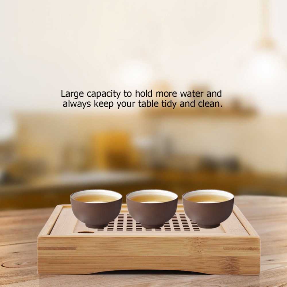 Bandeja de Chá Kongfu de Desig - Bamboo Tea Tray avaliação e preço