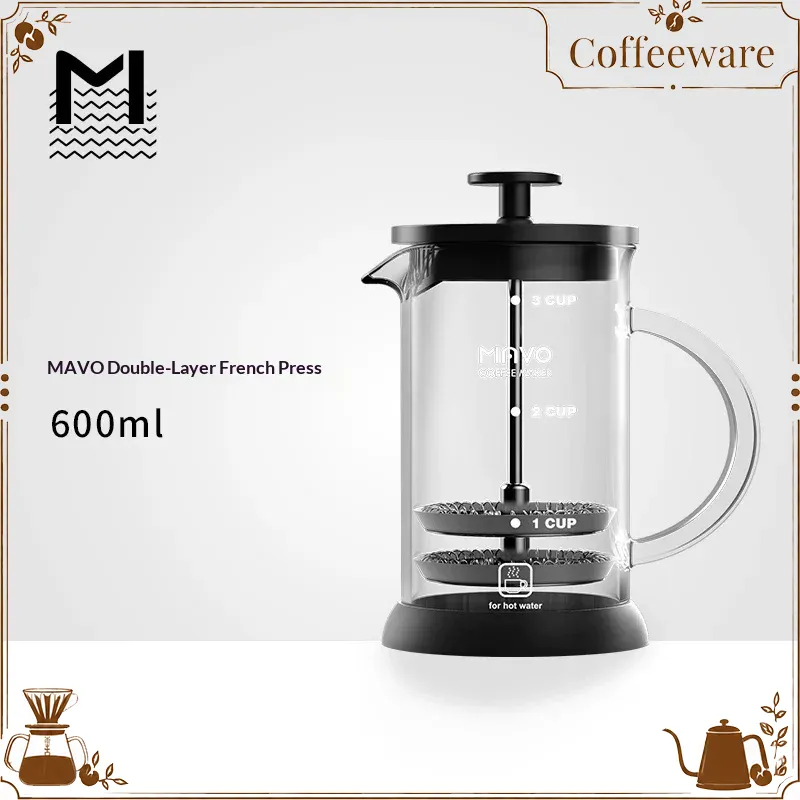 Cafeteira Prensa Francesa MAVO - French Press Glass avaliação e preço