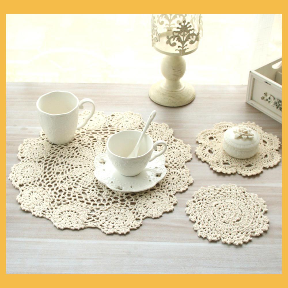 Novo algodão placemat copo coa - Coffee Tea Place avaliação e preço