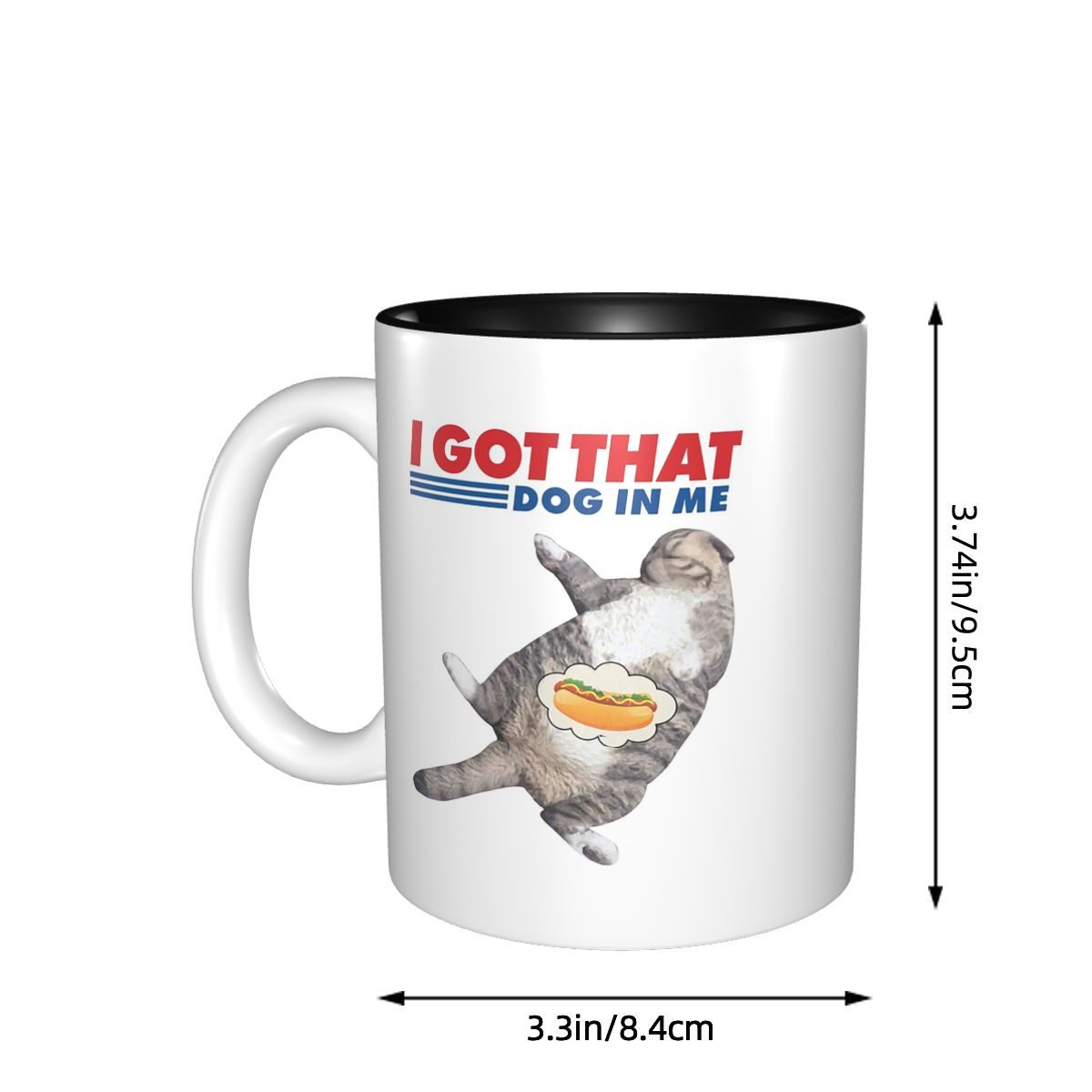 Caneca Engraçada de Cerâmica c - Coffee Tea You And Me avaliação e preço