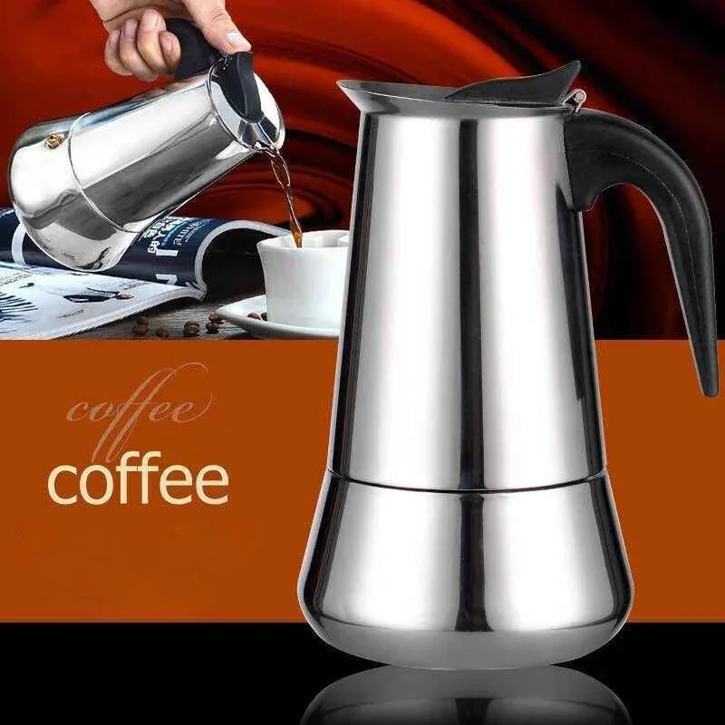 Mokka Espresso Machine, Latte  - Moka Pot Stove avaliação e preço