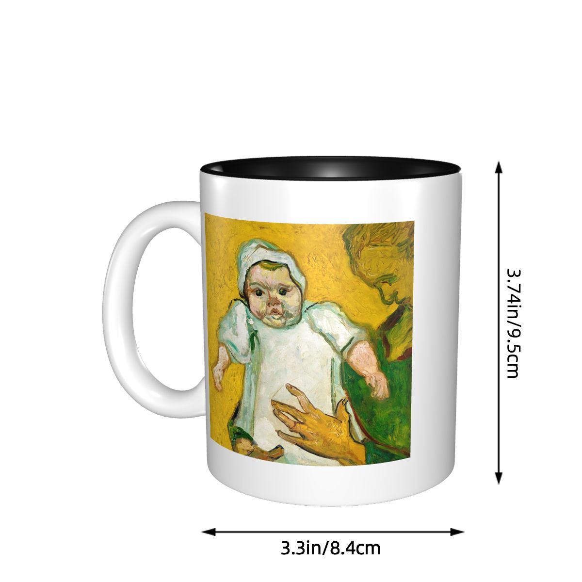 Caneca de cerâmica engraçada M - Coffee Tea Van avaliação e preço