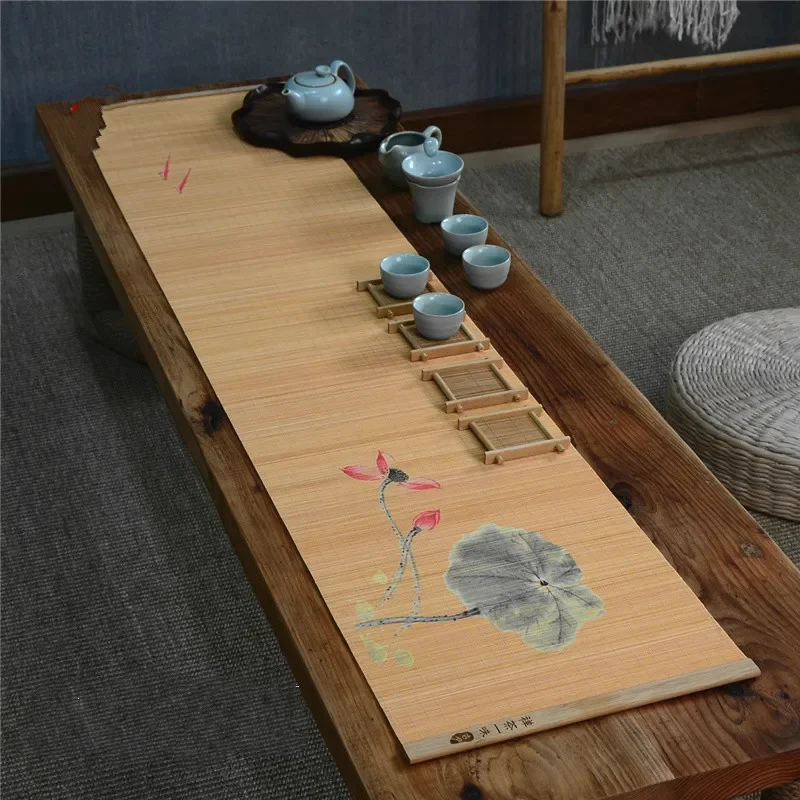 Tapete de copo de bambu kung f - Coffee Tea Place avaliação e preço