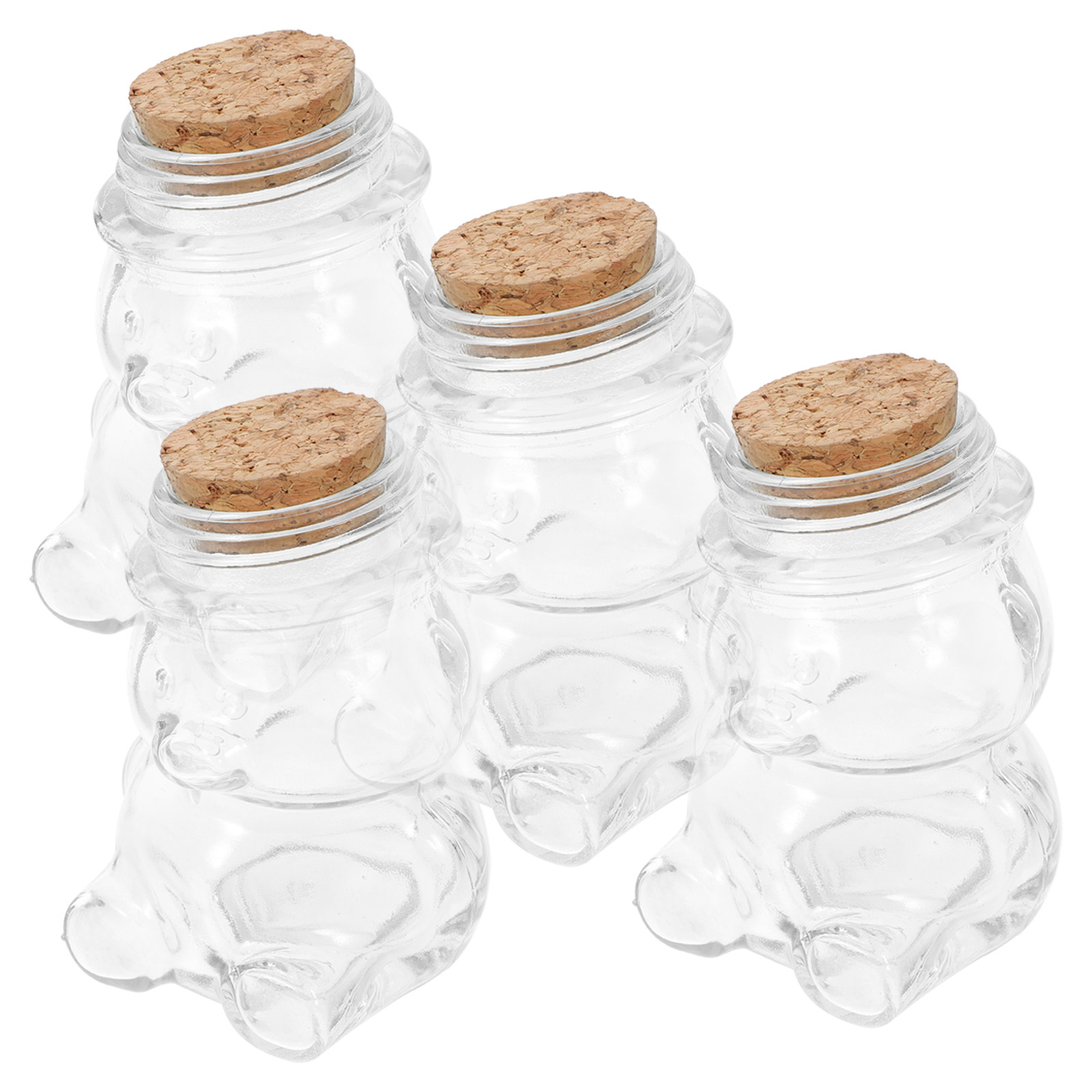 Conjunto de 4 Potes de Vidro T - Coffee Tea Sugar avaliação e preço