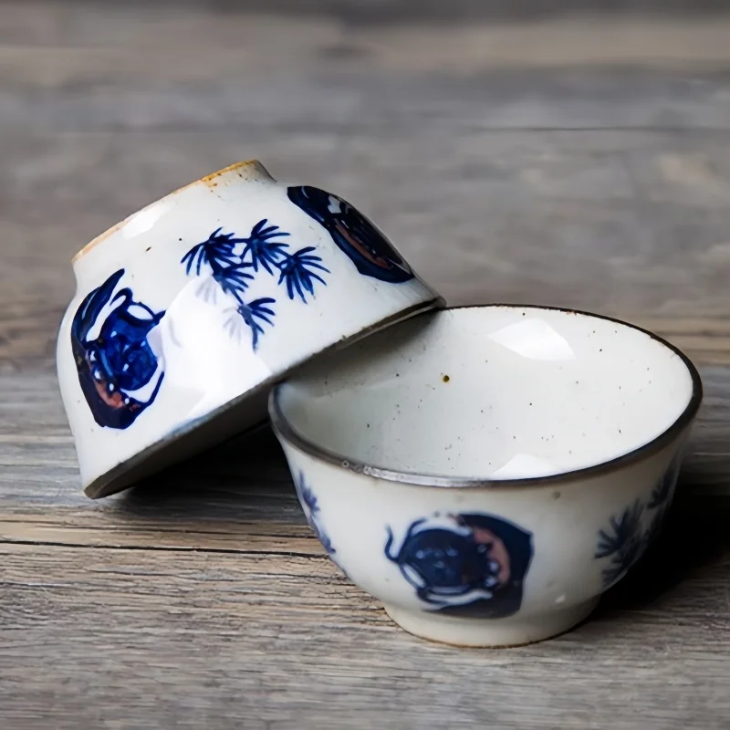 1 peça 30ml xícara de chá de c - Gongfu Tea Set avaliação e preço