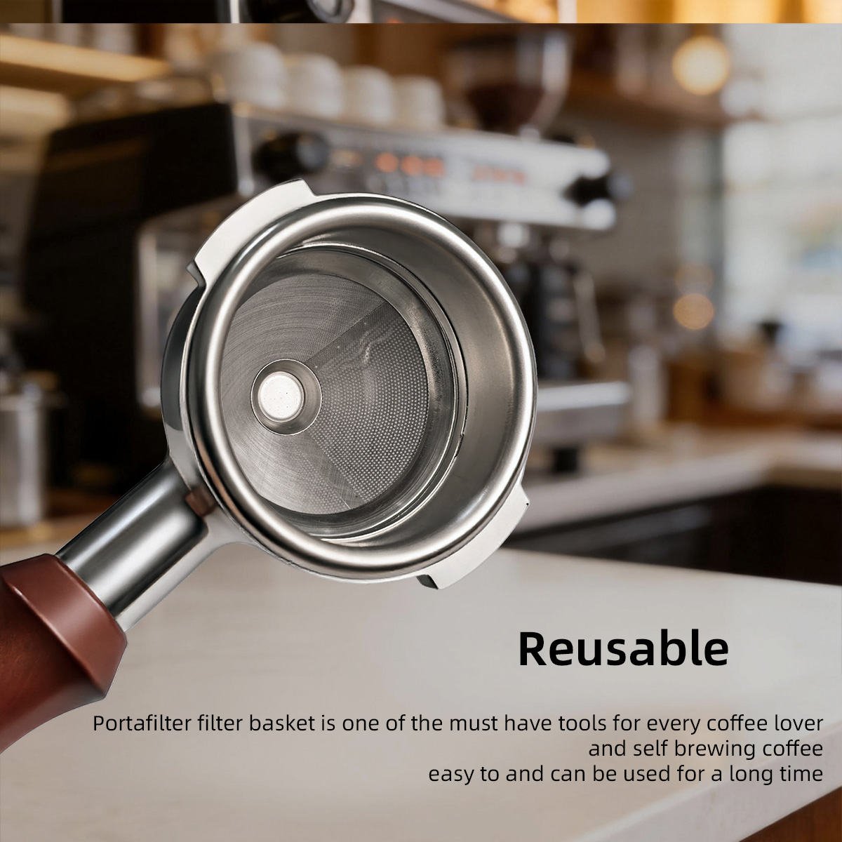 Cesto de Filtro de 58mm para P - Coffee Tamper Leveler avaliação e preço