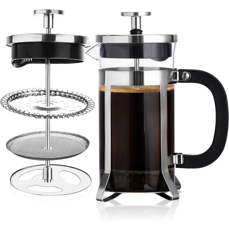 Máquina de café francesa, pren - French Press Glass avaliação e preço