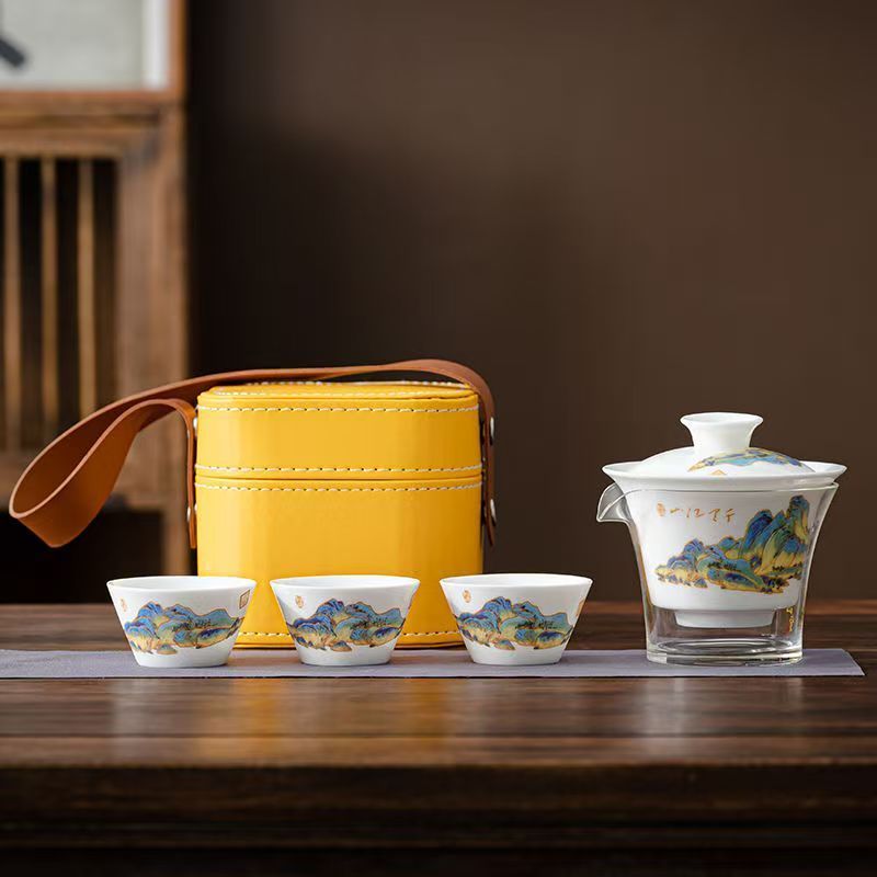 Conjunto de Chá de Porcelana B - Gongfu Tea Set avaliação e preço
