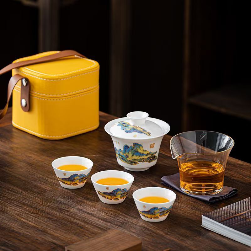 Conjunto de Chá de Porcelana B - Gongfu Tea Set avaliação e preço