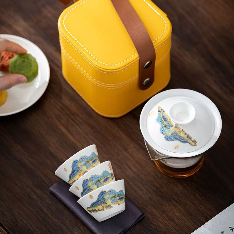 Conjunto de Chá de Porcelana B - Gongfu Tea Set avaliação e preço