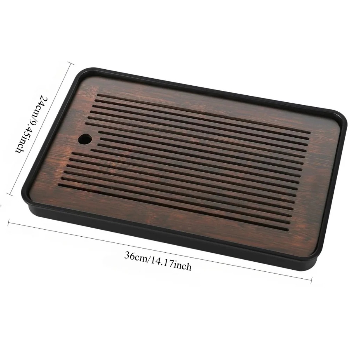 Bandeja de Chá de Bambu Natura - Bamboo Tea Tray avaliação e preço