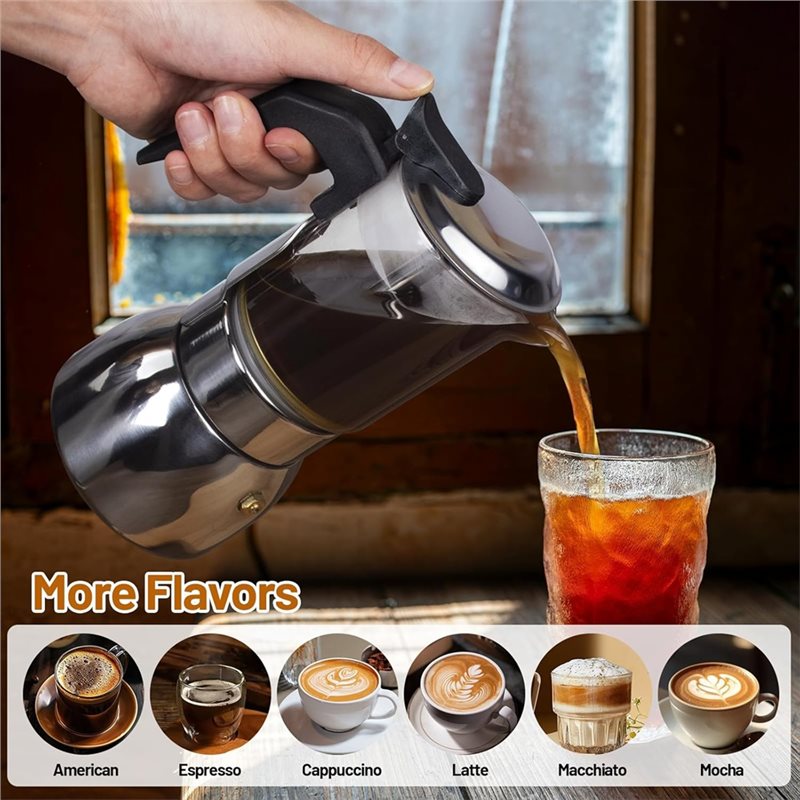 Cafeteira Moka ABUI de Vidro T - Moka Pot Stove avaliação e preço