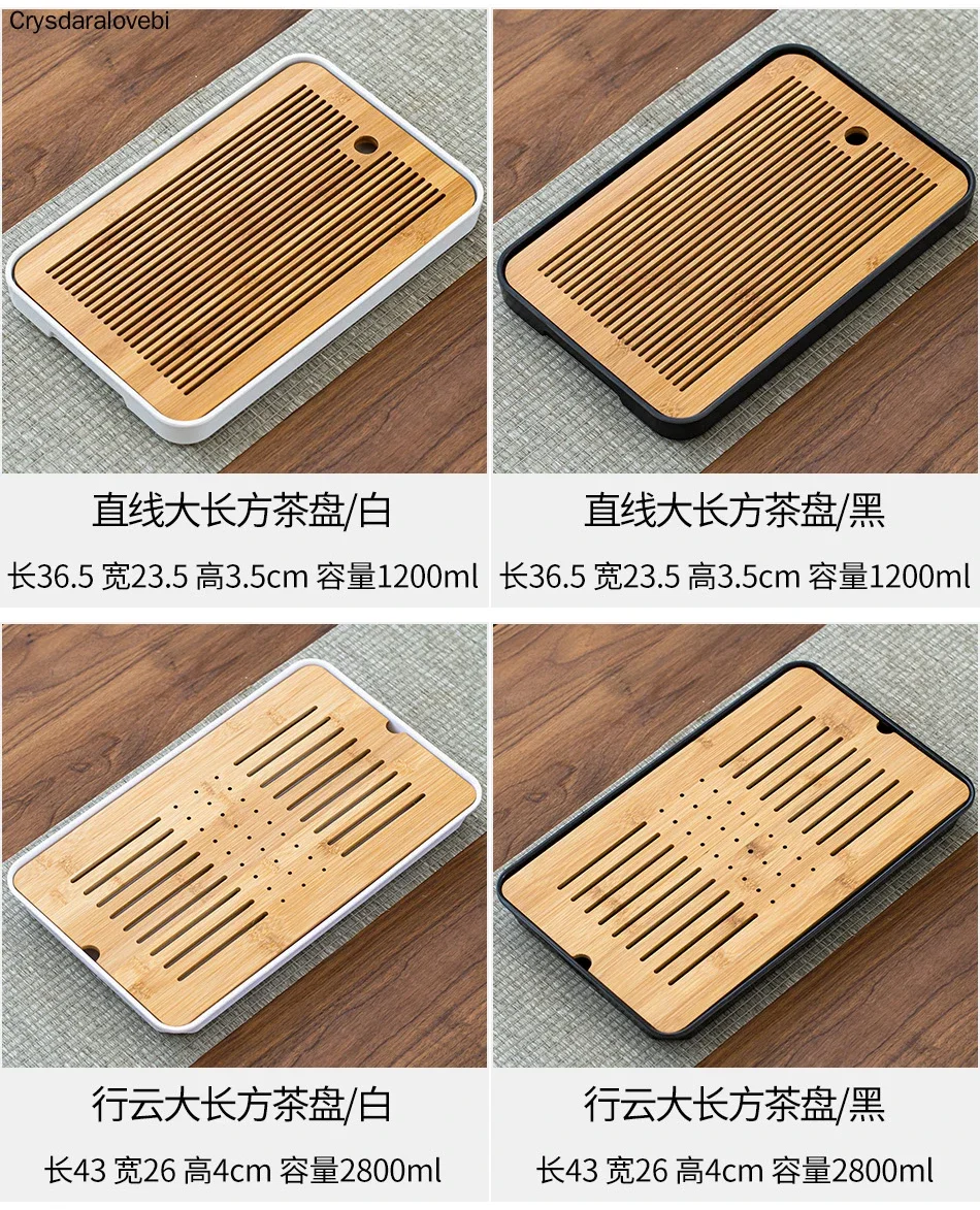 Bandeja de Chá de Bambu para C - Bamboo Tea Tray avaliação e preço