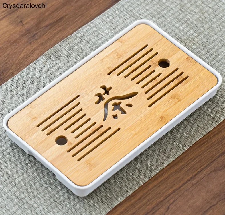 Bandeja de Chá de Bambu para C - Bamboo Tea Tray avaliação e preço