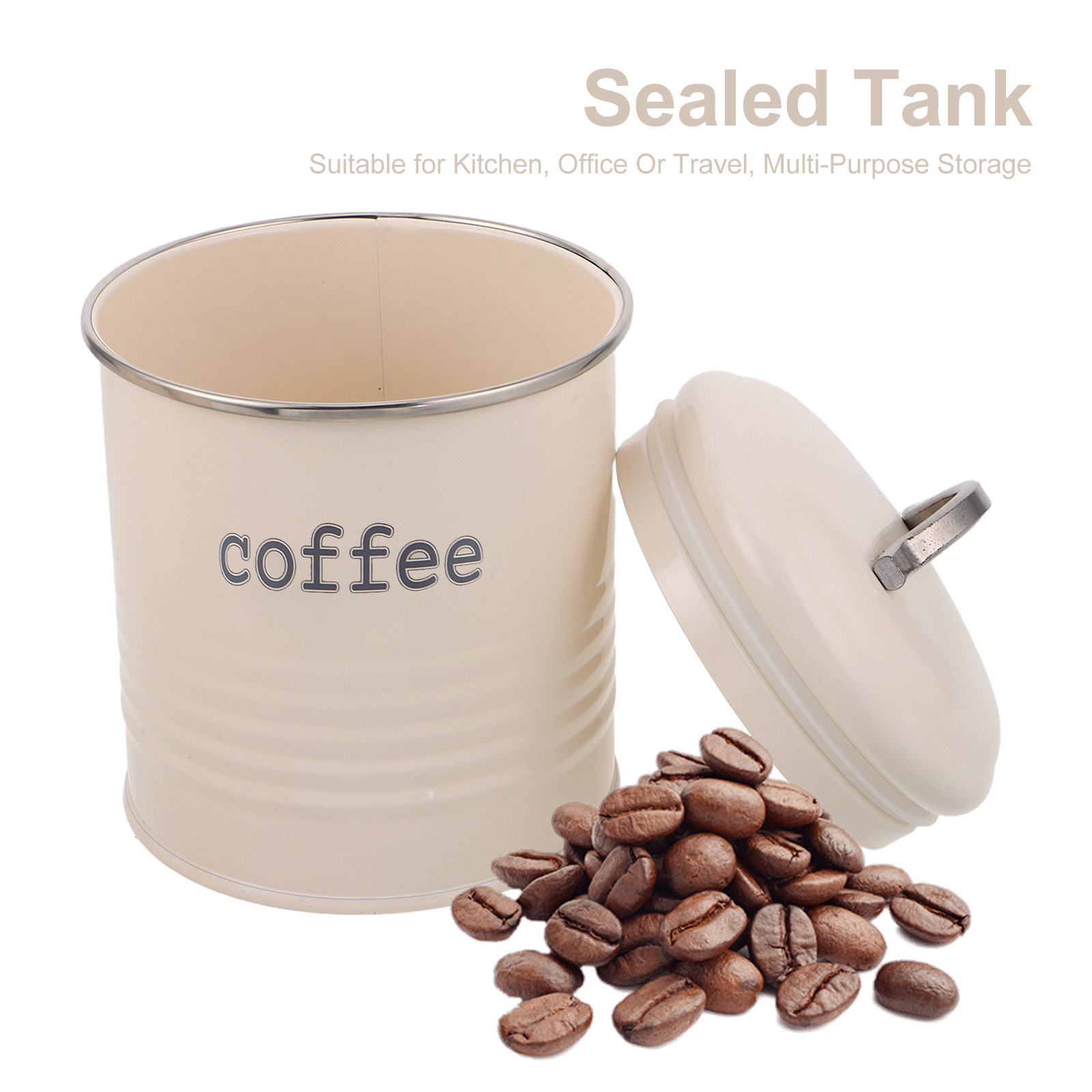 Conjunto de 3 Recipientes Herm - Canister Coffee Sugar Tea avaliação e preço