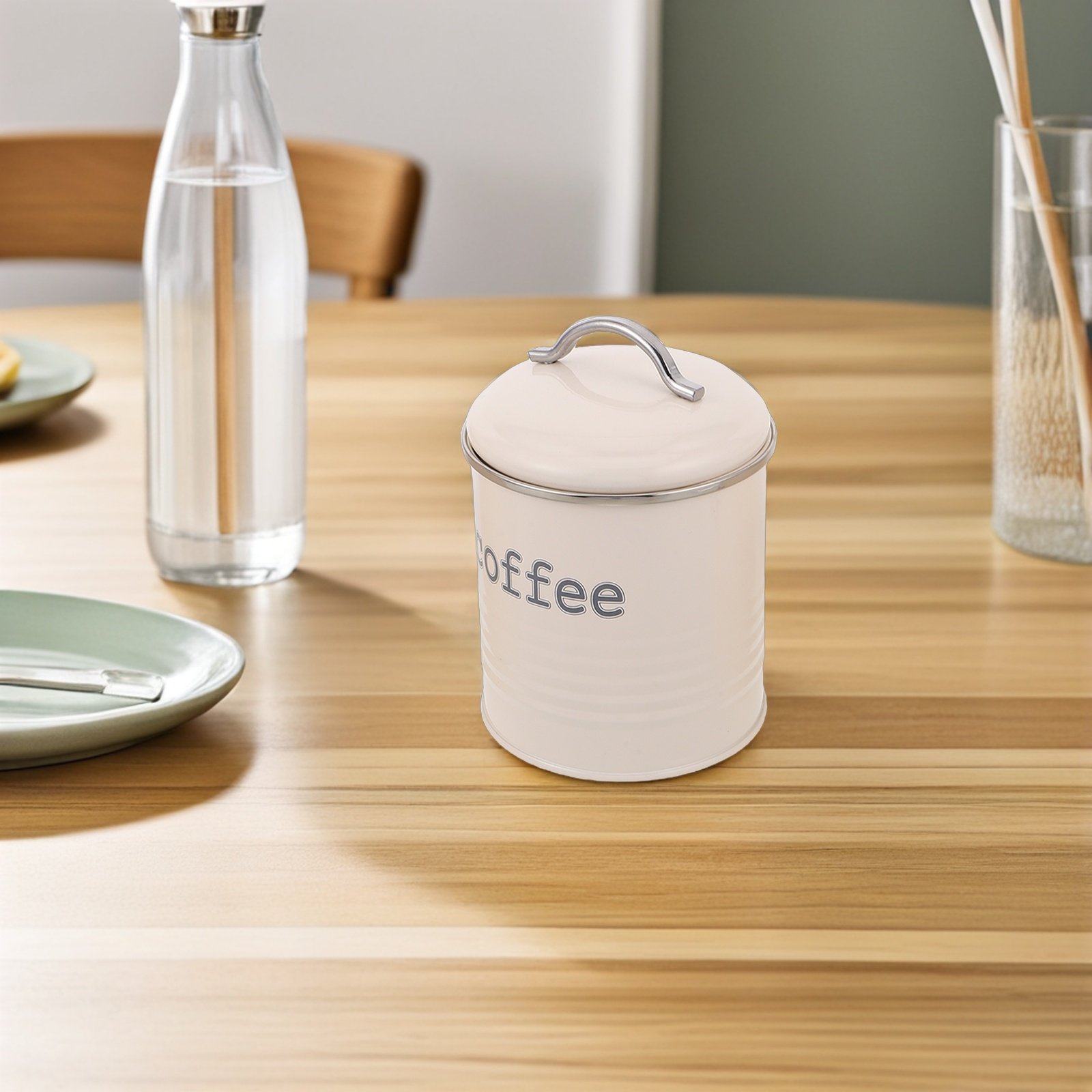 Conjunto de 3 Recipientes Herm - Canister Coffee Sugar Tea avaliação e preço
