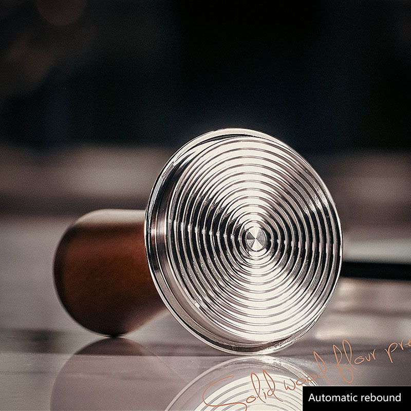 51mm 53mm 58mm madeira de faia - Coffee Tamper Leveler avaliação e preço