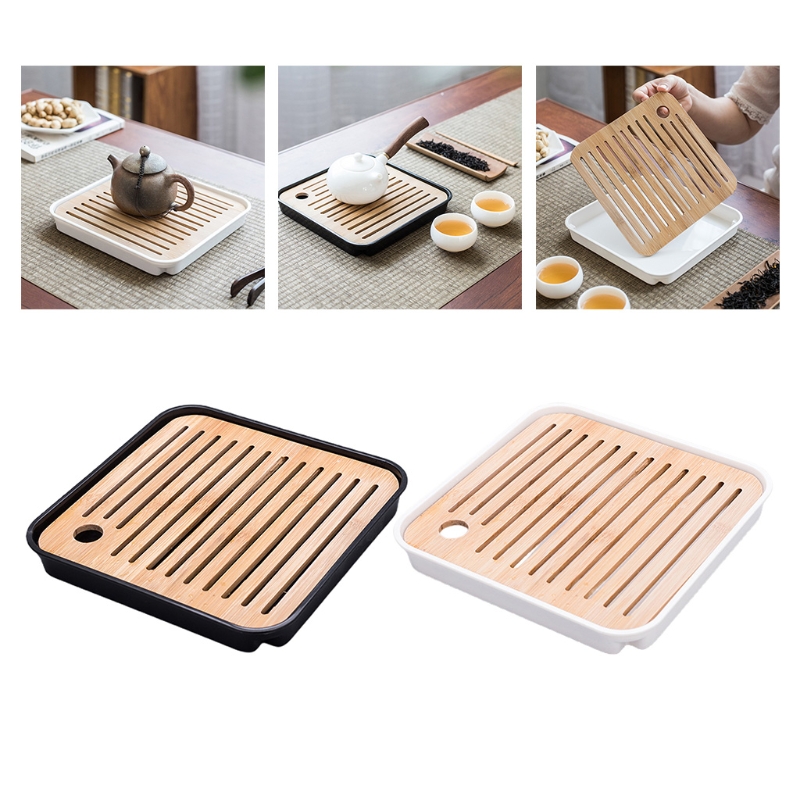 Bandeja de chá de bambu mini m - Bamboo Tea Tray avaliação e preço